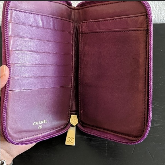 🤍Donated2OurGirl🙏🏼🤍Chanel purple organizer - Picture 7 of 16